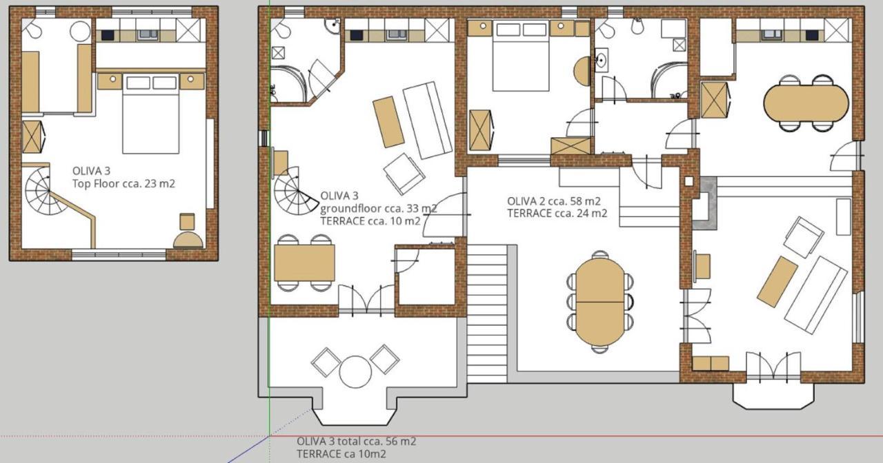 Villa Apartments Oliva Seget Vranjica Zewnętrze zdjęcie